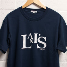 LANI'S Typographic T-Shirts "Navy"