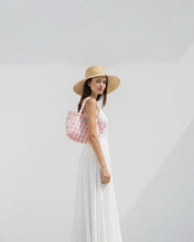 Palaka mini Tote Bag "Light Pink"