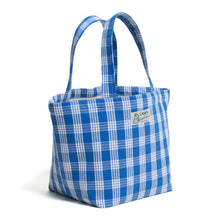 Palaka mini Tote Bag "Blue"