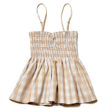 Palaka Smocked Top "Sand"