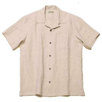 Linen Open-collared Shirts 