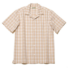 Palaka Open-collared Shirts "Sand"