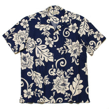 Rayon Aloha Shirts "Navy"