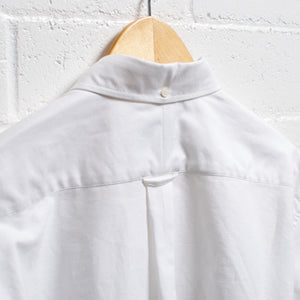 Long Sleeve Oxford BD Shirts "White"