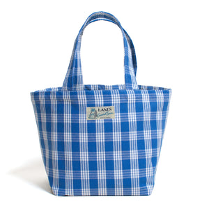 Palaka mini Tote Bag "Blue"