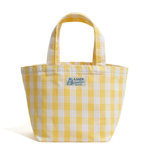 Palaka mini Tote Bag "Yellow"