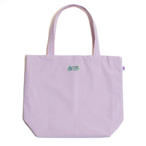 Seersucker Tote Bag "Red"