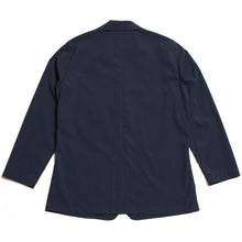 Seersucker Loafer Jacket "Navy"