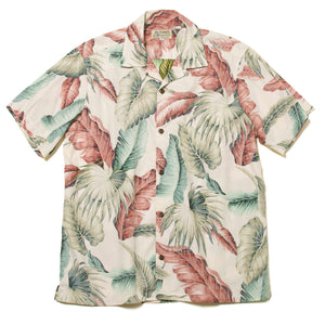 Aloha Shirts "Leaves Beige"