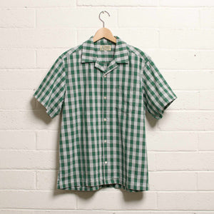 Palaka Open-collared Shirts "Green"