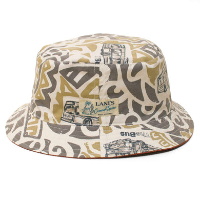 TheBus Upcycled Bucket Hat 