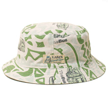 TheBus Upcycled Bucket Hat "Green"