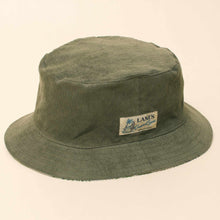TheBus Upcycled Bucket Hat "Green"