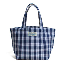 Palaka mini Tote Bag "Navy"