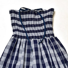 Palaka 2-Way Dress "Navy"