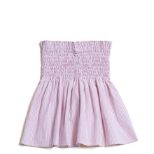 Seersucker Smocked Top "Red"