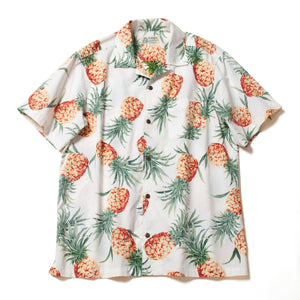 Cotton Aloha Shirts "Pineapple"