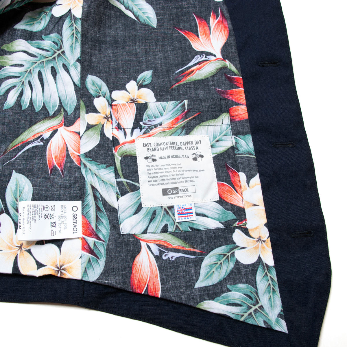 Tropical Wool Gilet | LANI'S General Store