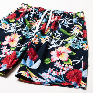 Cotton Floral Walk Shorts