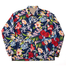 Ripstop x Hawaiian Floral Reversible Jacket "Beige"