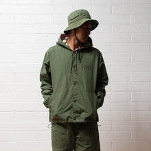 Cotton Ripstop Hoodie "Olive"