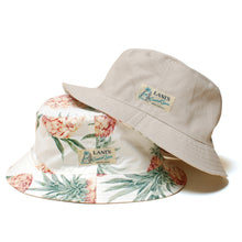 Reversible Bucket Hat "Twill x Pineapple"