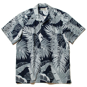 Cotton Aloha Shirts "Leaves"