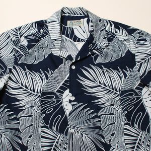 Cotton Aloha Shirts "Leaves"