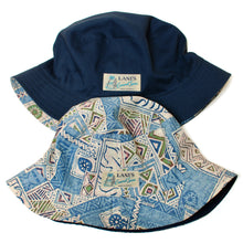 Reversible Hat "Kapa Blue x Cotton Twill"