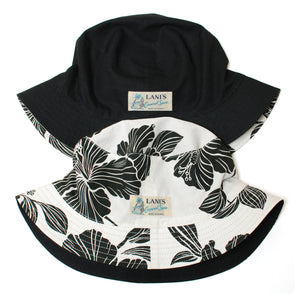 Reversible Hat "Hibiscus Natural x Cotton Ripstop"